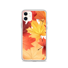 Load image into Gallery viewer, Autumn Leaves / Clear Case for iPhone®
