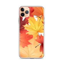 Load image into Gallery viewer, Autumn Leaves / Clear Case for iPhone®
