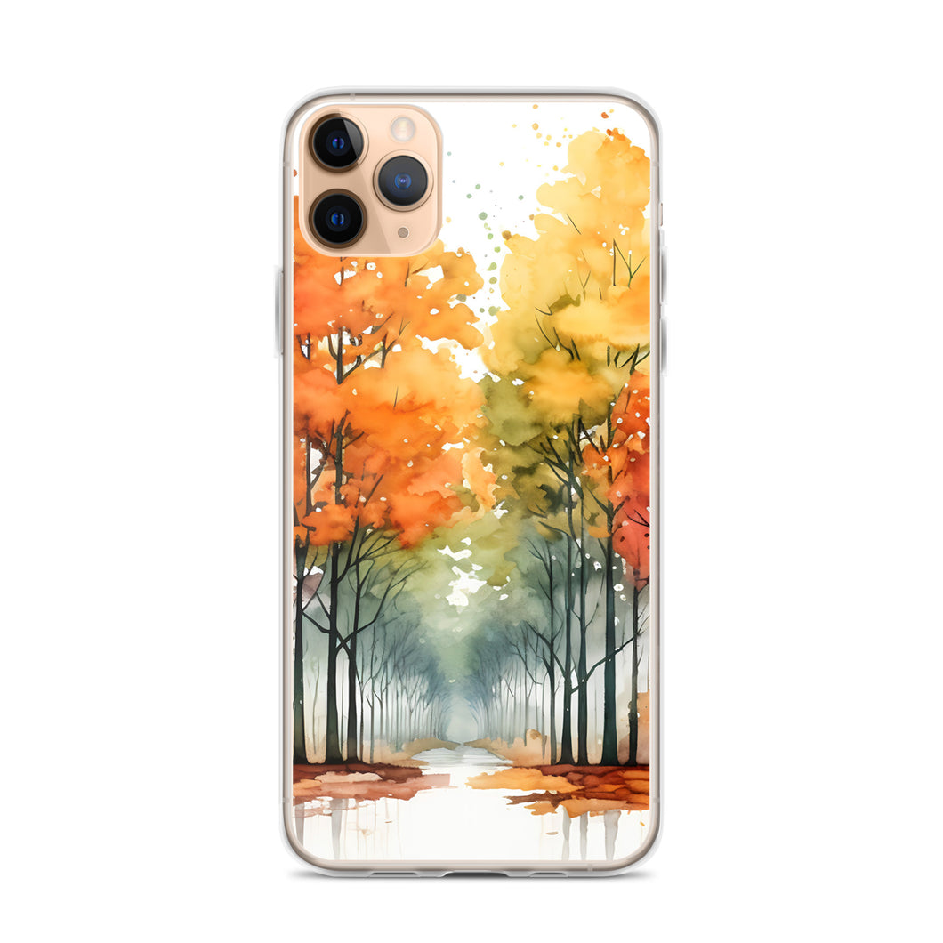 Autumn Street / Clear Case for iPhone®