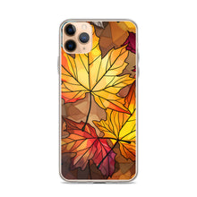 Load image into Gallery viewer, Autumn Leaves / Clear Case for iPhone®
