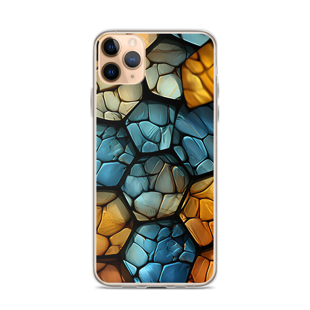 Colorful Stained Glass -Stained Clear Case for iPhone®