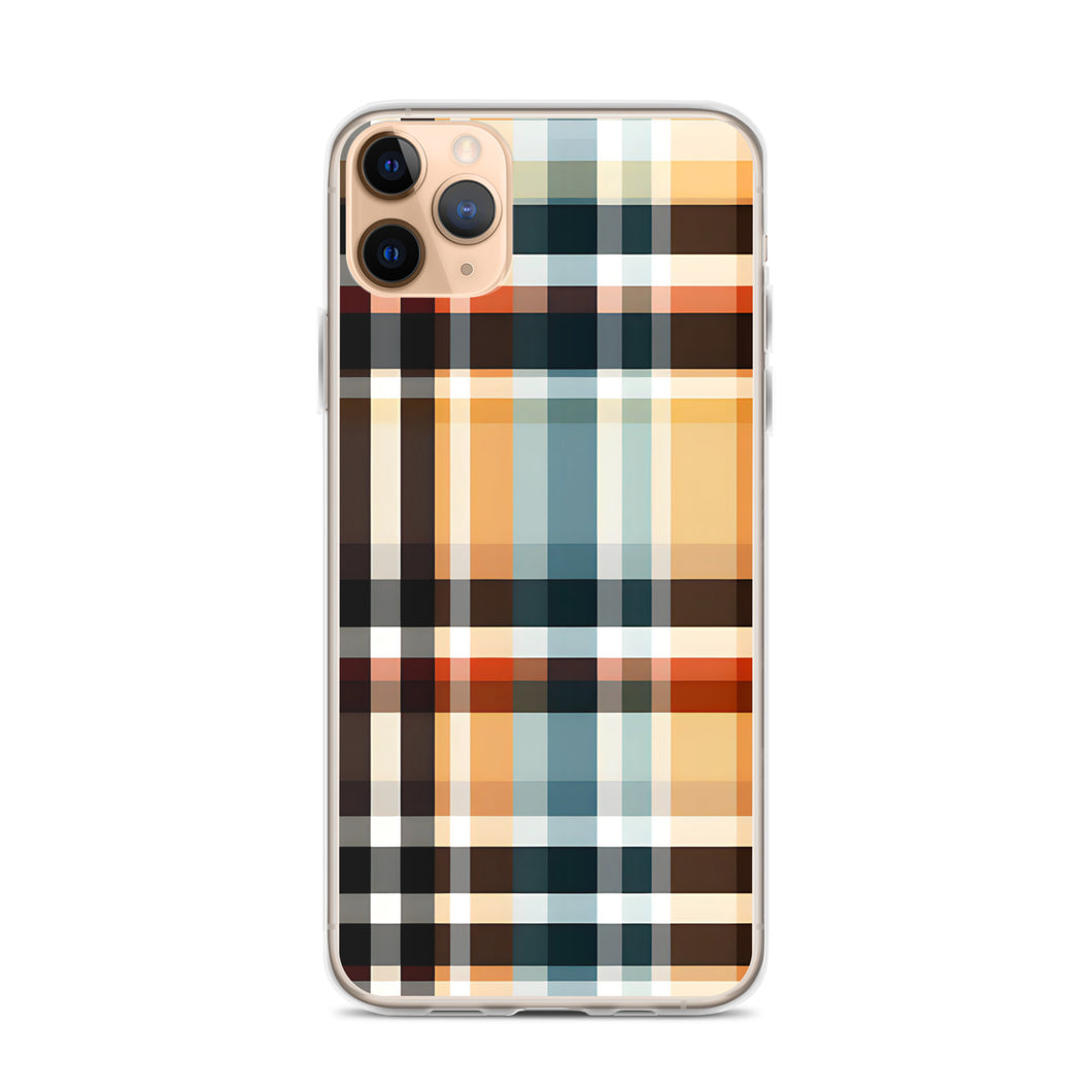 Checkered  / Clear Case for iPhone®