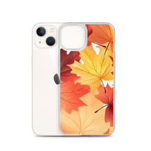 Load image into Gallery viewer, Autumn Leaves / Clear Case for iPhone®
