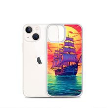 Load image into Gallery viewer, ship&#39;s sail-Neon / Clear Case for iPhone®
