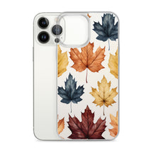 Load image into Gallery viewer, Autumn Leaves / Clear Case for iPhone®
