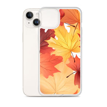 Load image into Gallery viewer, Autumn Leaves / Clear Case for iPhone®
