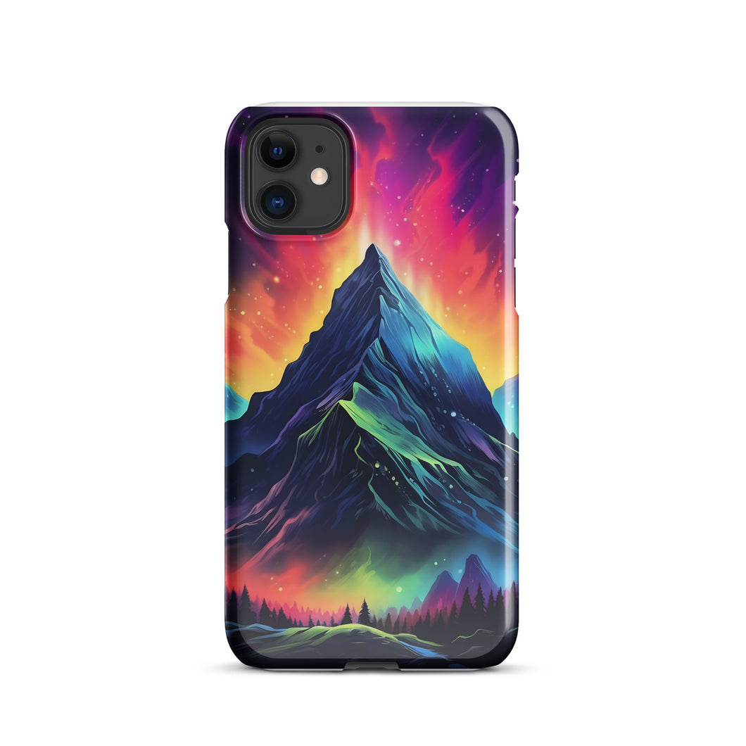 Light mountain-Neon / Snap case for iPhone®