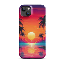 Load image into Gallery viewer, Sunset Over the Ocean-Neon / Snap case for iPhone®
