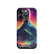 Load image into Gallery viewer, Light mountain-Neon / Snap case for iPhone®
