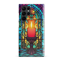 Load image into Gallery viewer, Glowing Stained Glass  / Snap case for Samsung®
