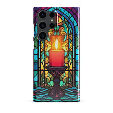 Load image into Gallery viewer, Glowing Stained Glass  / Snap case for Samsung®
