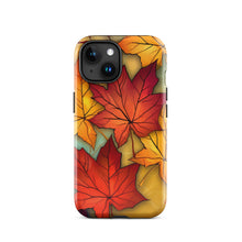 Load image into Gallery viewer, Stained Autumn Leaves / Tough Case for iPhone®
