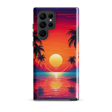 Load image into Gallery viewer, Sunset Over the Ocean-Neon / Tough case for Samsung®
