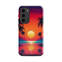 Load image into Gallery viewer, Sunset Over the Ocean-Neon / Tough case for Samsung®
