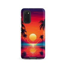 Load image into Gallery viewer, Sunset Over the Ocean-Neon / Tough case for Samsung®
