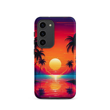 Load image into Gallery viewer, Sunset Over the Ocean-Neon / Tough case for Samsung®
